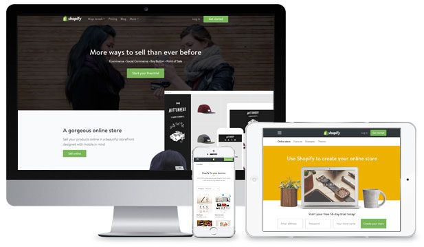 Shopify website platform Shopify website design