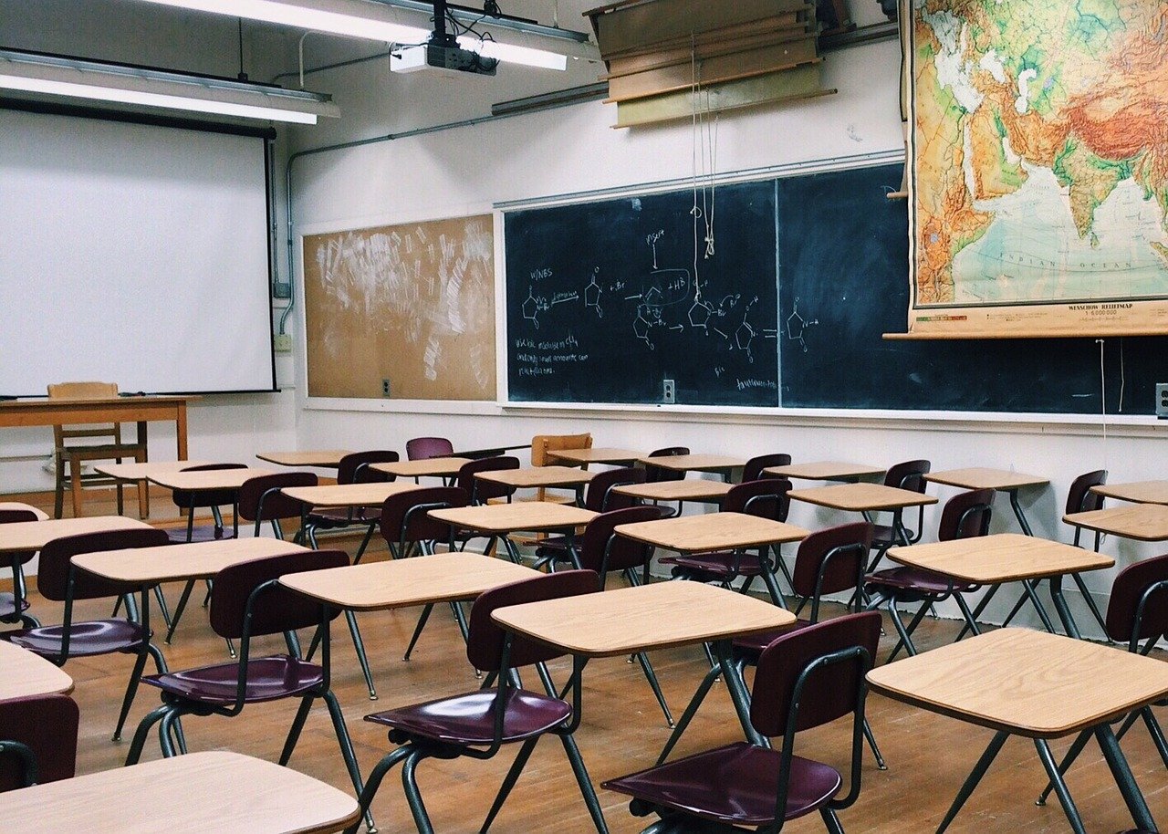 Clases vacías por la nueva normalidad