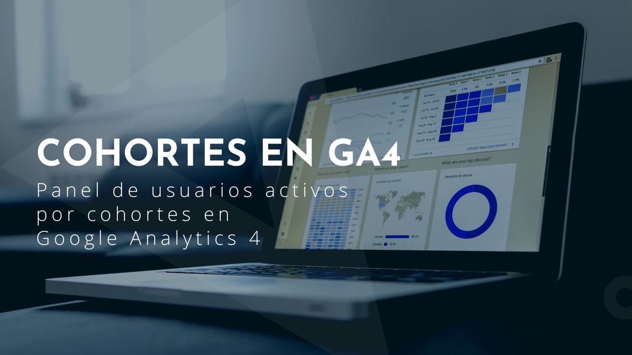 Panel de usuarios activos por cohortes en Google Analytics 4