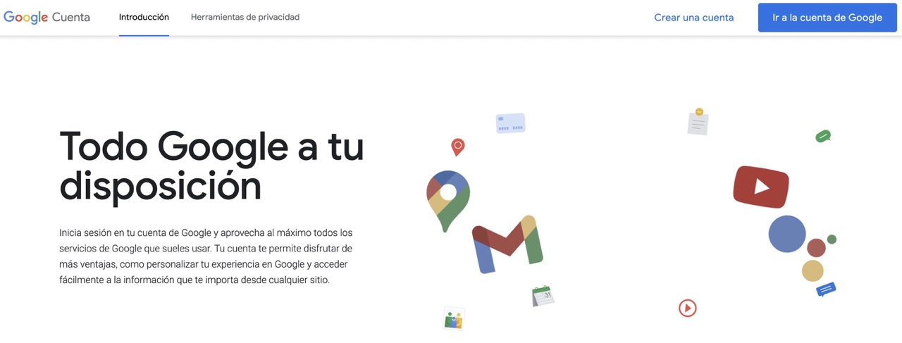 cuenta en google