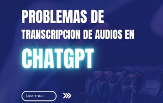 Problemas de transcripción de audios en ChatGPT