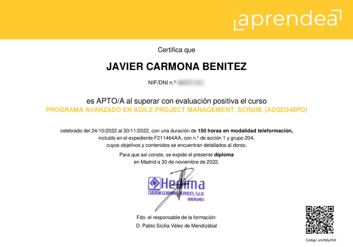 Agile Scrum training