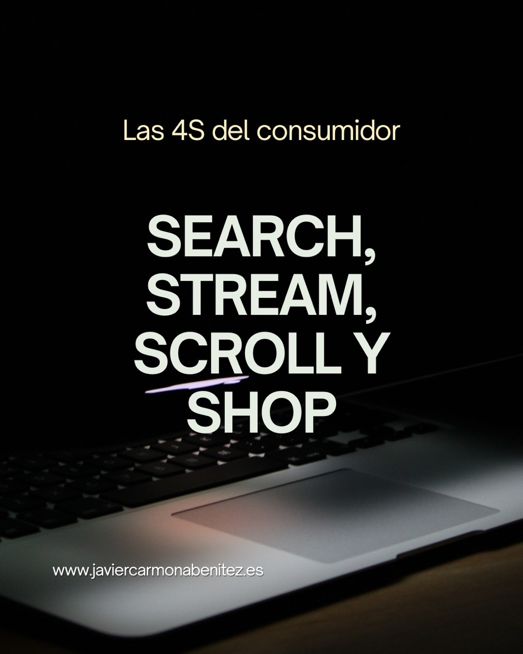 Search, stream, scroll y shop explican cómo decide hoy el usuario en internet. Descubre qué son las 4S y cómo afectan al SEO, GEO y la visibilidad digital.