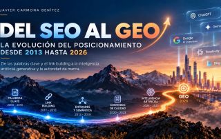 Del SEO al GEO: evolución del posicionamiento hasta 2026
